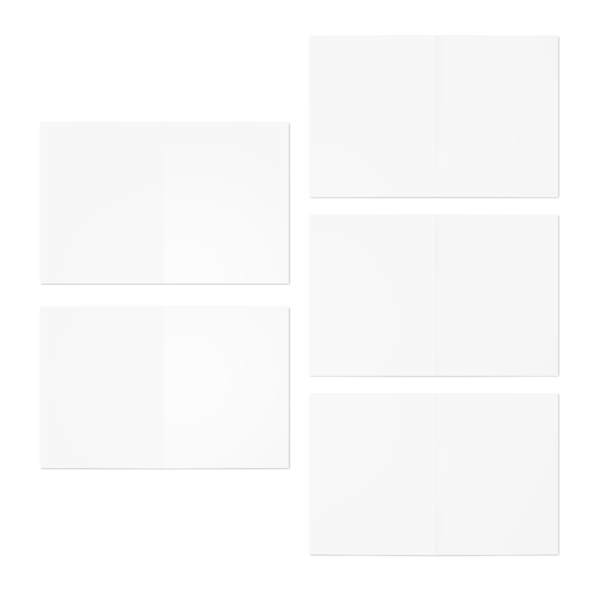 Abstract Earth Tones | Art Greeting Cards 5-Pack | Blank Note Cards with Envelopes